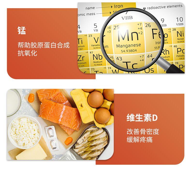 【镇痛消炎 缓解关节疼痛】Erbozeta Reumadep®南非醉茄干提取物止痛抗炎胶囊 30粒/盒 深圳保税仓发货 name- Iron omic mass- 5P radio act ve elements VII B 锰 4 5 9 10 VB VB +6 25 +7 26 +3 +4 IIIB VIII B *4 23 帮助胶原蛋白合成 vin +2 F6 : 28 N 抗氧化 a nium Van a diu alt Nickel 3767 50.9415 um Manganese Iron 919 5.6934 ·441 54.93804 55.84 +346 Nb +6 Rh Pe r conium Niobium 43 +7 44 +4 h odium Palla di 9124 9290638 055 1062 +4 73 *574 :4 78 \A OS 一 维生素D 改善骨密度 缓解疼痛
